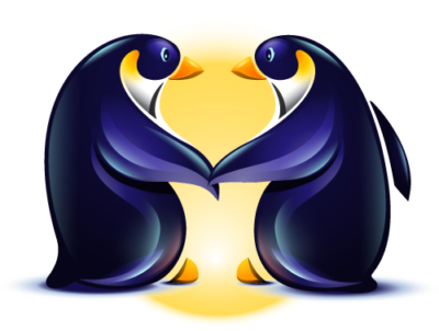 Loving Penguin Logo - Login